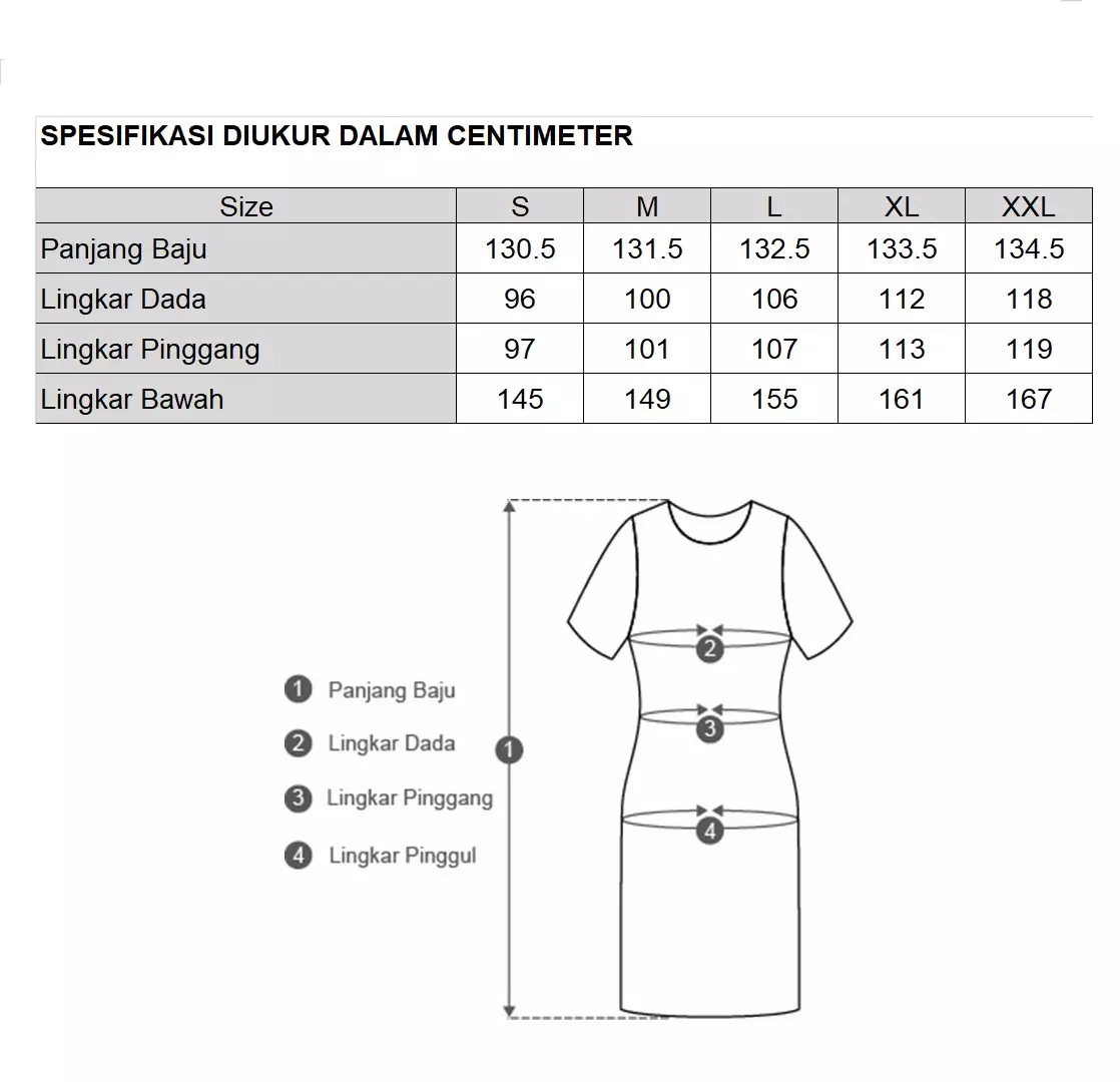 MINIMAL - Layona - Gamis Motif Bunga Geometris - Beige Colour Beige_Light