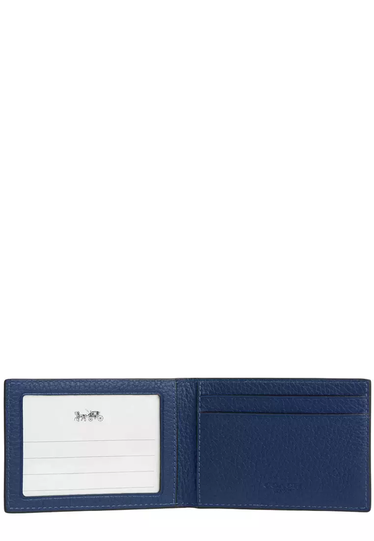 Compact Billfold Wallet - Deep Blue CM167