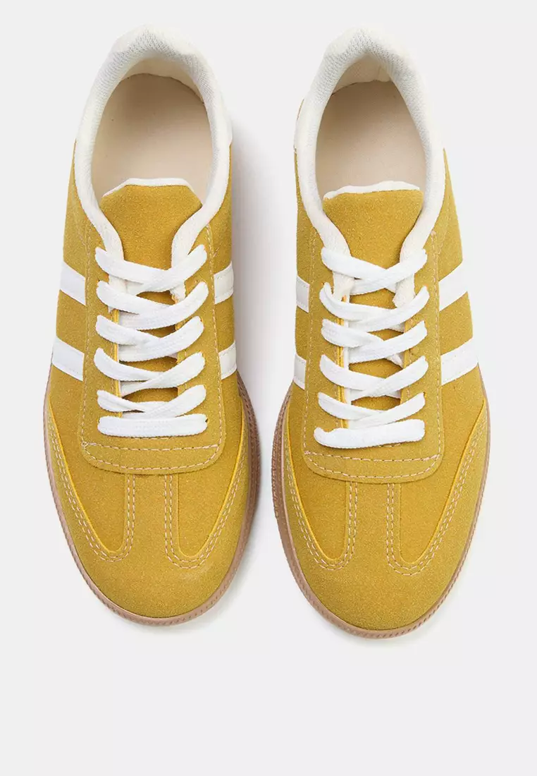 Retro Lace-Up Sneakers