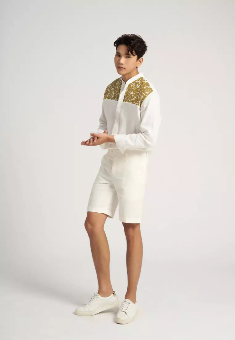 Buy F2 Fashion and Freedom Patterned Linen Shirt for Men 2025