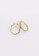 TOUGO gold 18 K Gold Plated Hexagon Hoop Earrings 0A9E5AC7CFCBDDGS_2