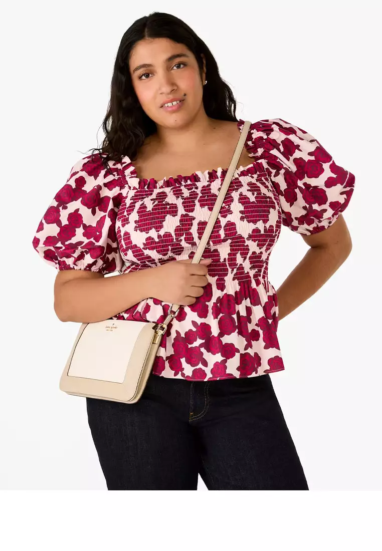 Lena Colorblock Double Compartment Crossbody