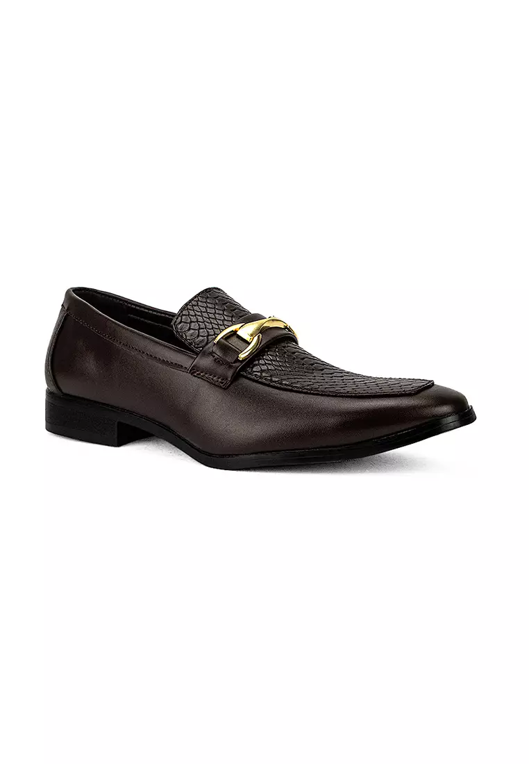 Discount on Mario D' boro Runway  shoes - SKU: Men's Formal Slip On MW 22677 Dark Brown C32