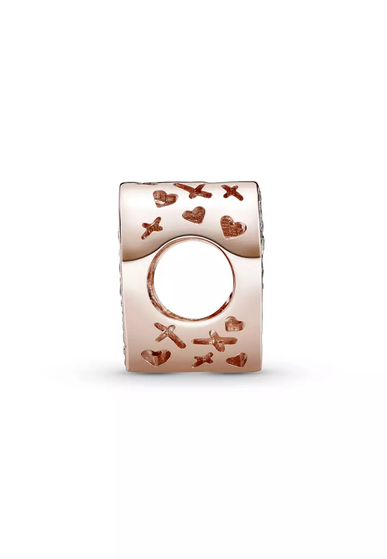 Pandora Sparkling Freehand Heart Charm