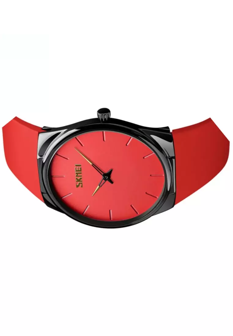 Jam Tangan Casual Analog Pria Waterproof Strap Tali Material Rubber OO19 ORIGINAL