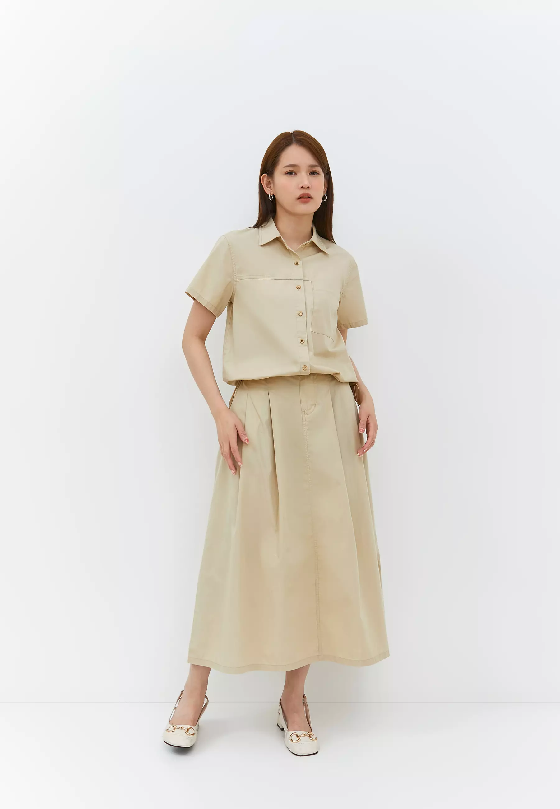 Leticia Brown Shirt (G.1521)