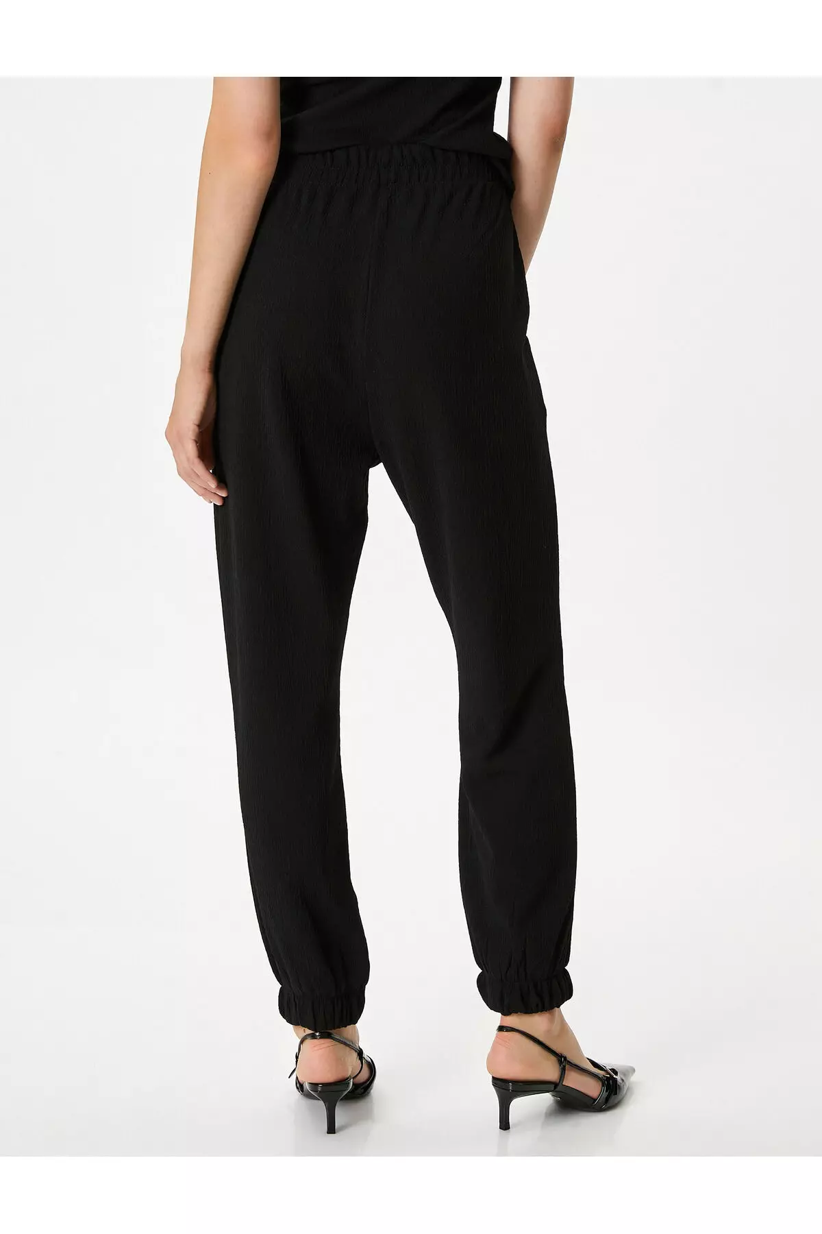Buy KOTON Jogger Sweatpants Elastic Waist Pocket Textured