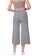 London Rag grey Solid Casual Drawstring Cropped Pants in Grey 777D4AA79DF9E6GS_3