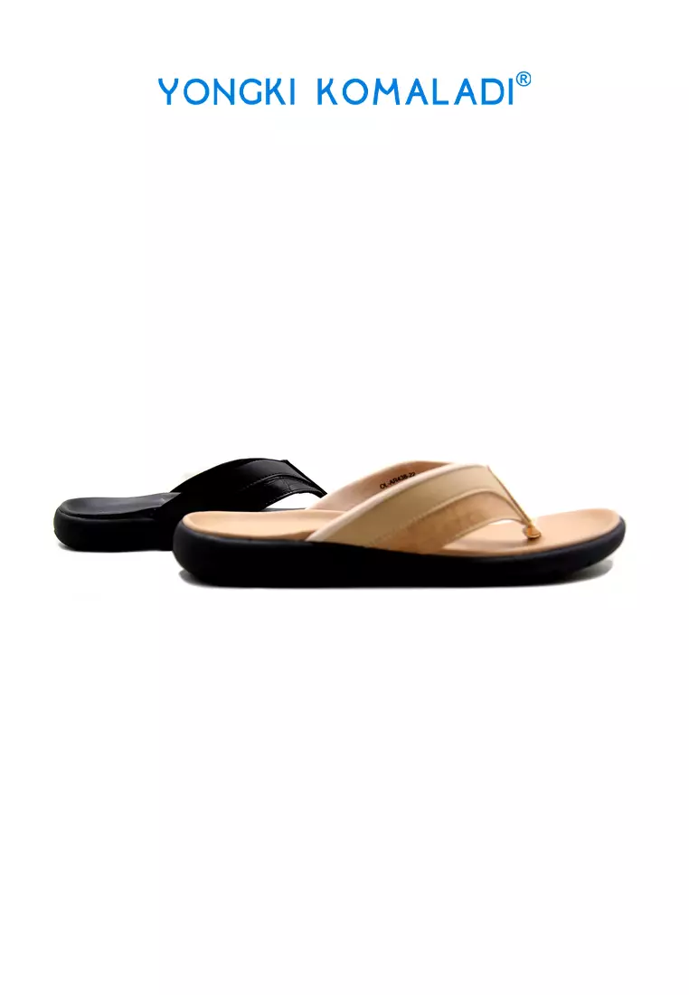 [ ORIGINAL ] YONGKI KOMALADI SANDAL OL-AR438-22 MEN CREAM