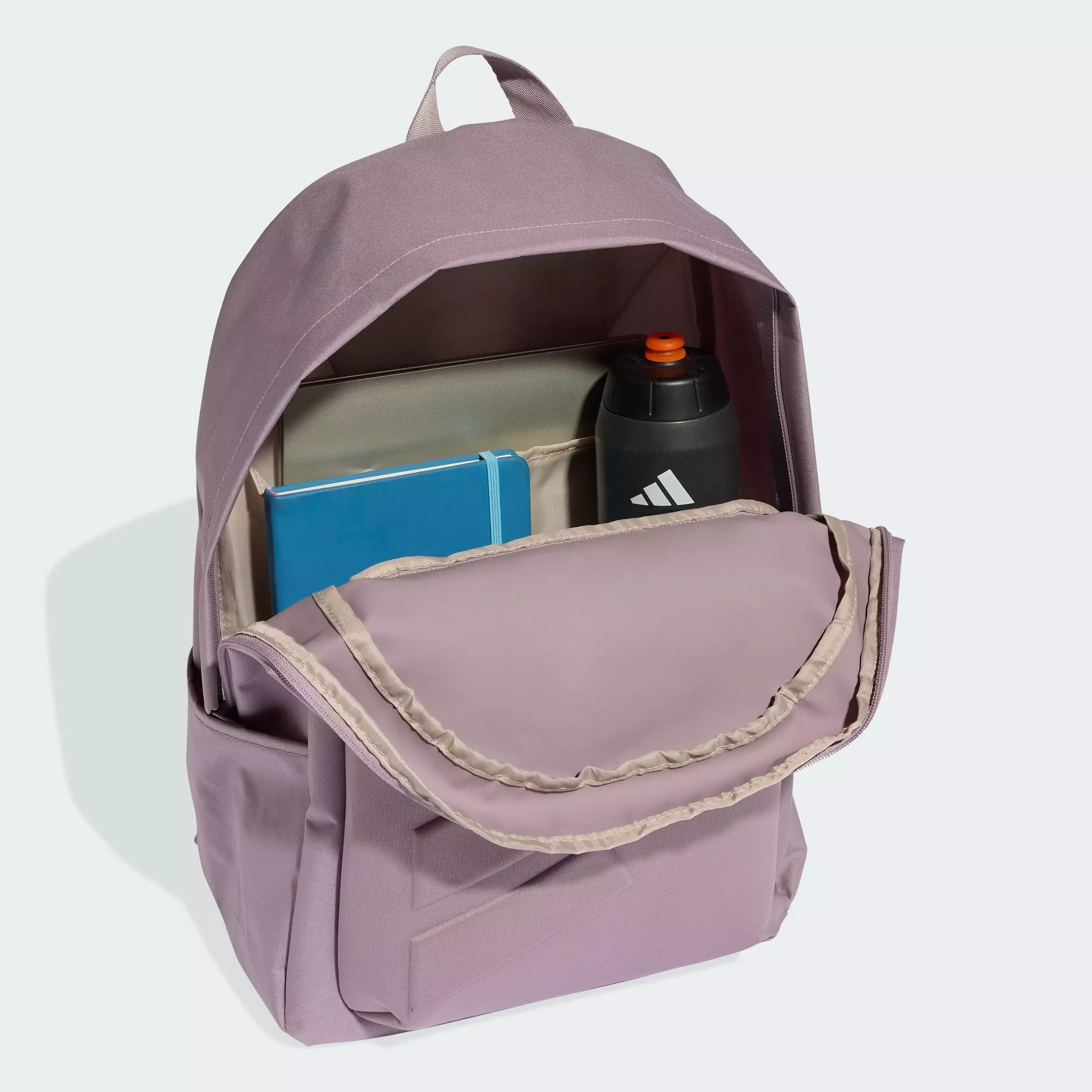 Lifestyle Essentials Embossed Logo Backpack Unisex Purple KE5649