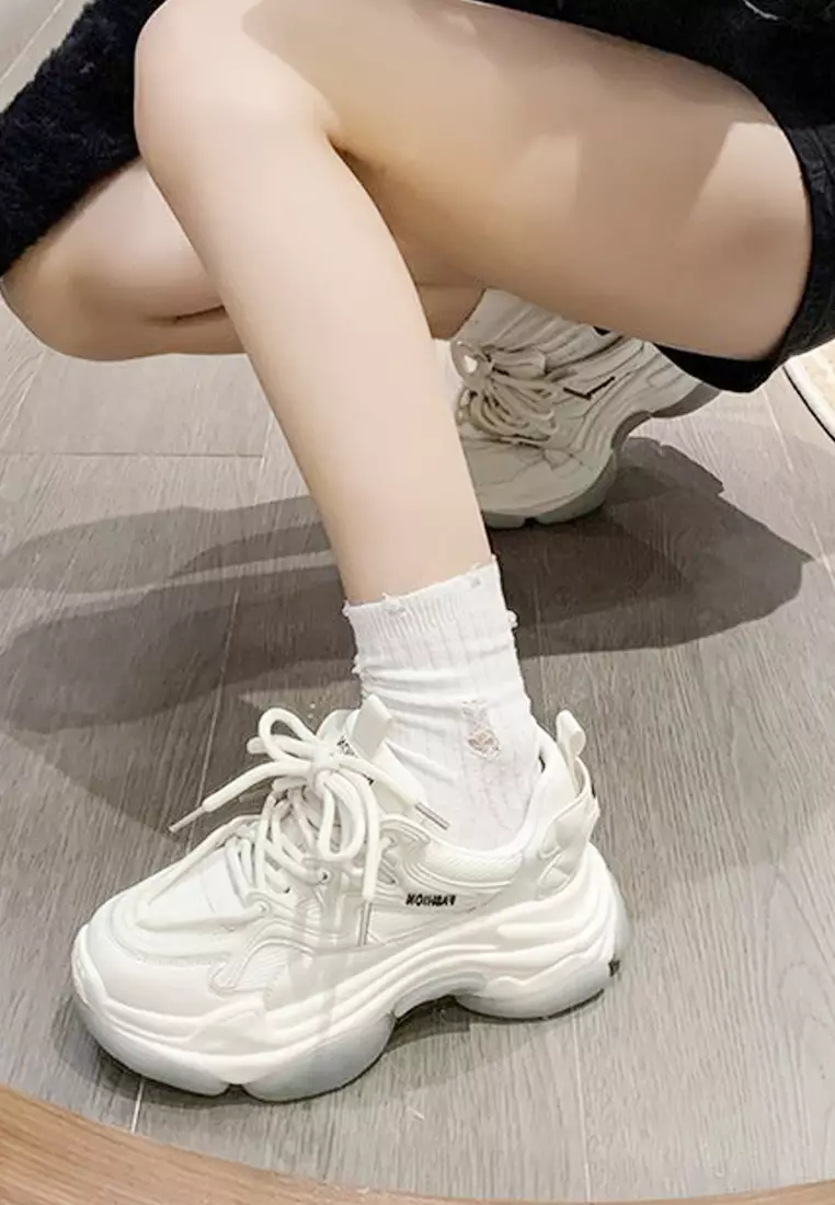 White new arrivals big sneakers
