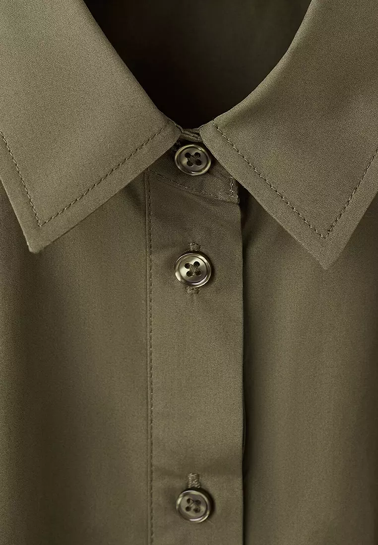Belt Shirt Dress