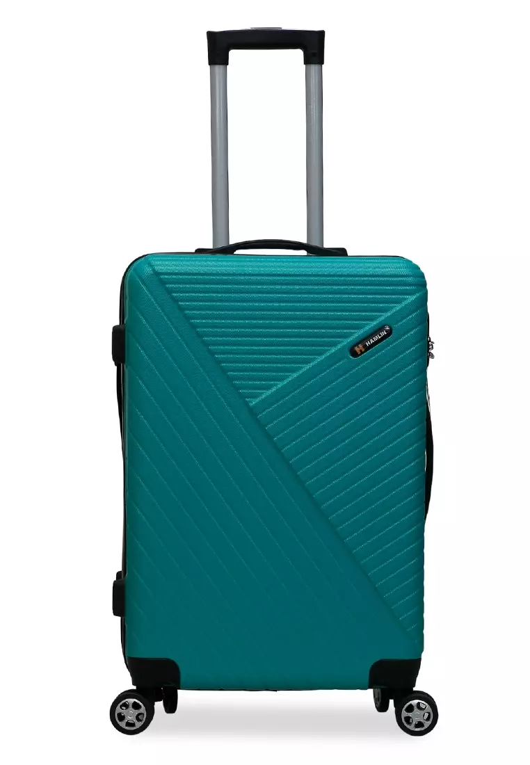 Isvara Tas Koper Hardcase Fiber One Set Unisex Large Compartment Suitcase Code Lock System Material ABS+PVC Coated ORIGINAL - Tosca