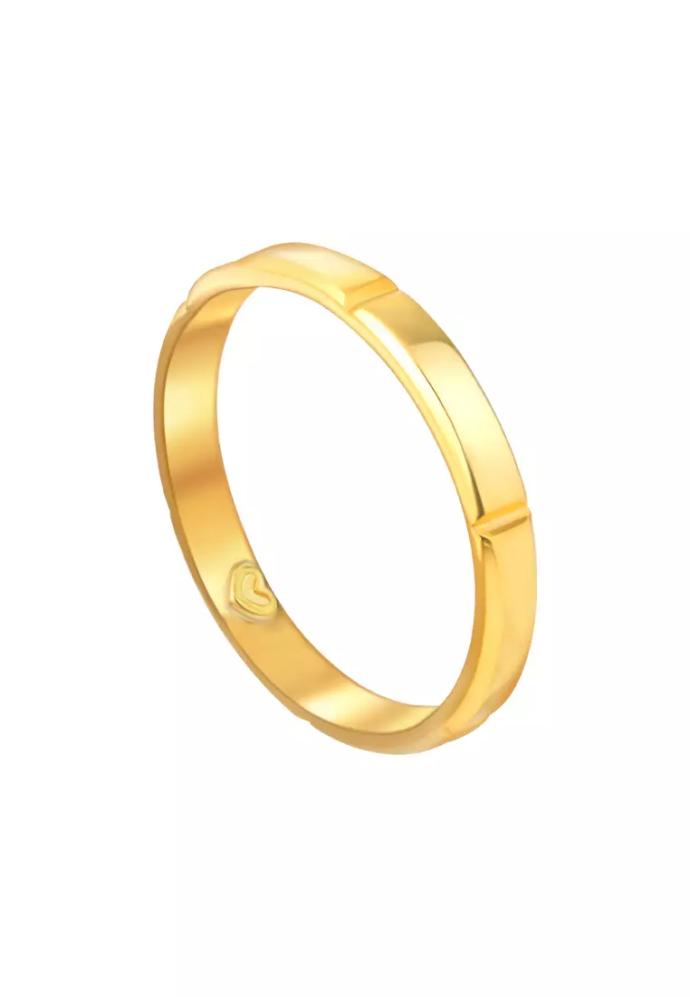Buy TOMEI TOMEI Forever Love Couple Rings For Him Yellow Gold