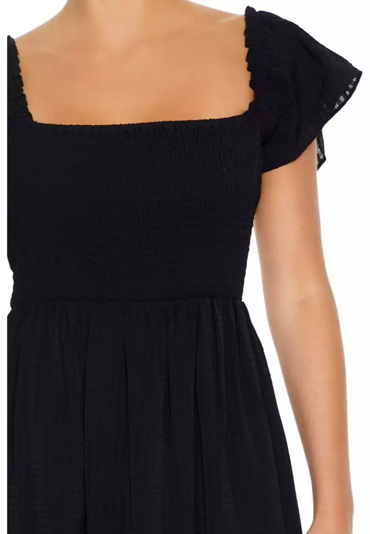 Buy FOREVER 21 Chiffon Butterfly-Sleeve Mini Dress 2024 Online | ZALORA ...