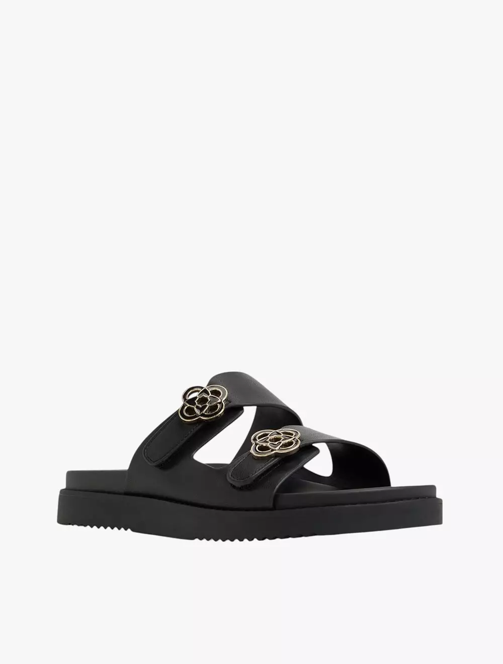Aldo Delainey Footbed Sandals - Black