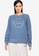 Old Navy blue Ono Logo Crew Sweatshirt 68032AAC603A64GS_1