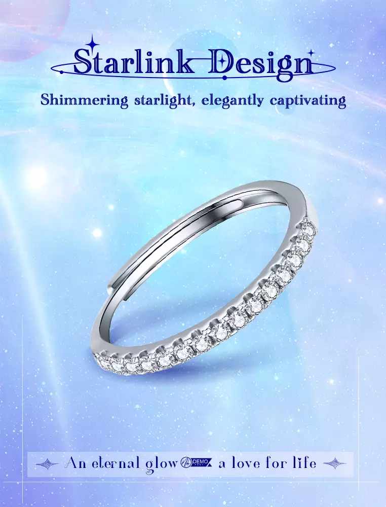 Cincin Wanita Adjustable Couple Persegi Aksesoris Elegan Cantik Jewelry Wanita korean style