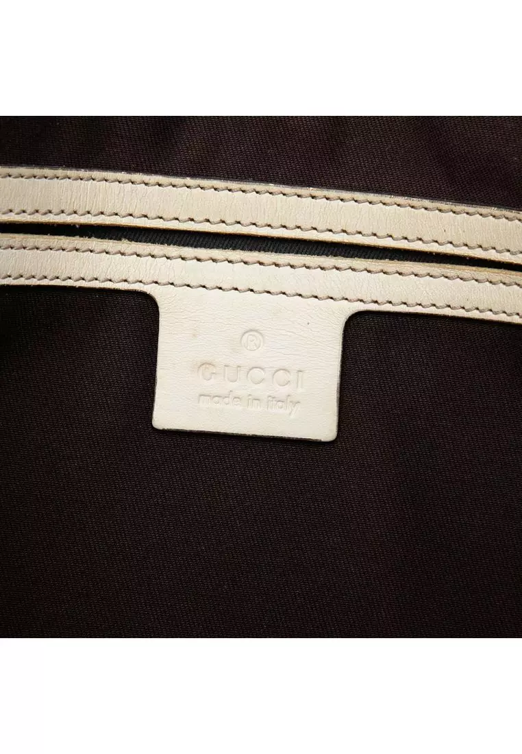 Pre-Loved Gucci Gg Supreme Joy Vertical Tote