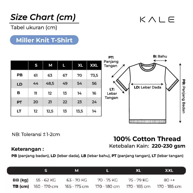Kale Miller Grey / Sweater Rajut Pria Lengan Pendek / Knitwear