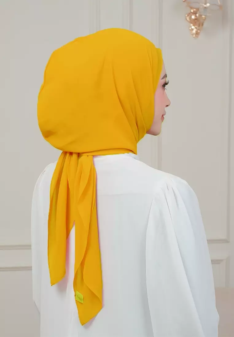 HIJAB INSTAN MAGNET SYIFA - HOT MUSTARD