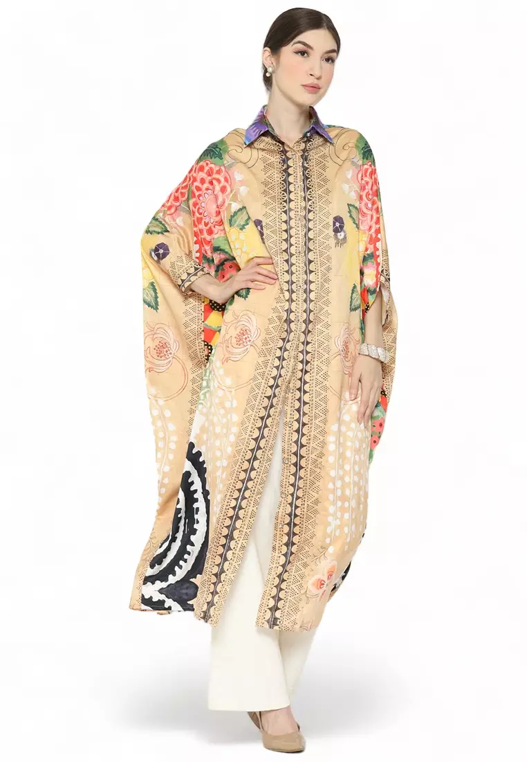 Kanzi Collared Kaftan