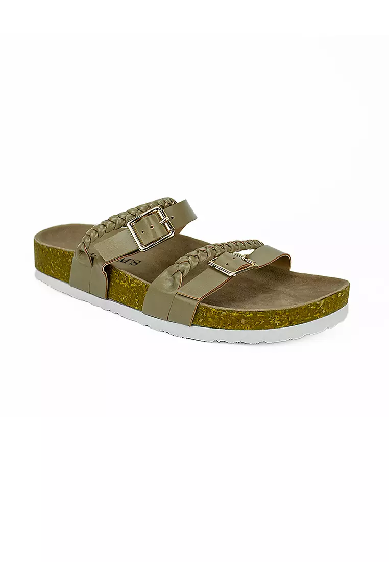 Discount on Cardam's Lifestyle  shoes - SKU: Eclb Wa 00124 Brown Flat Sandals