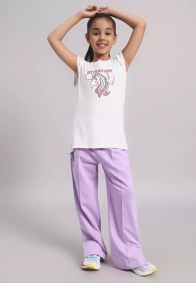 Kaos Lengan Ruffle Anak Perempuan TwinkleTails