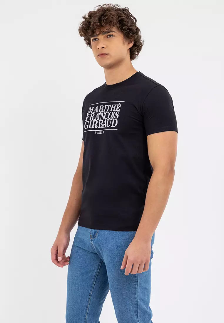 Men's OG Tape Print Tee Black