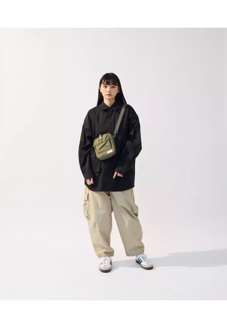 Plain-me 單色經典旅行小包-綠色