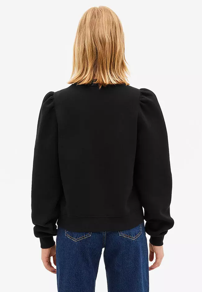 Monki puffed shop sleeve sweater