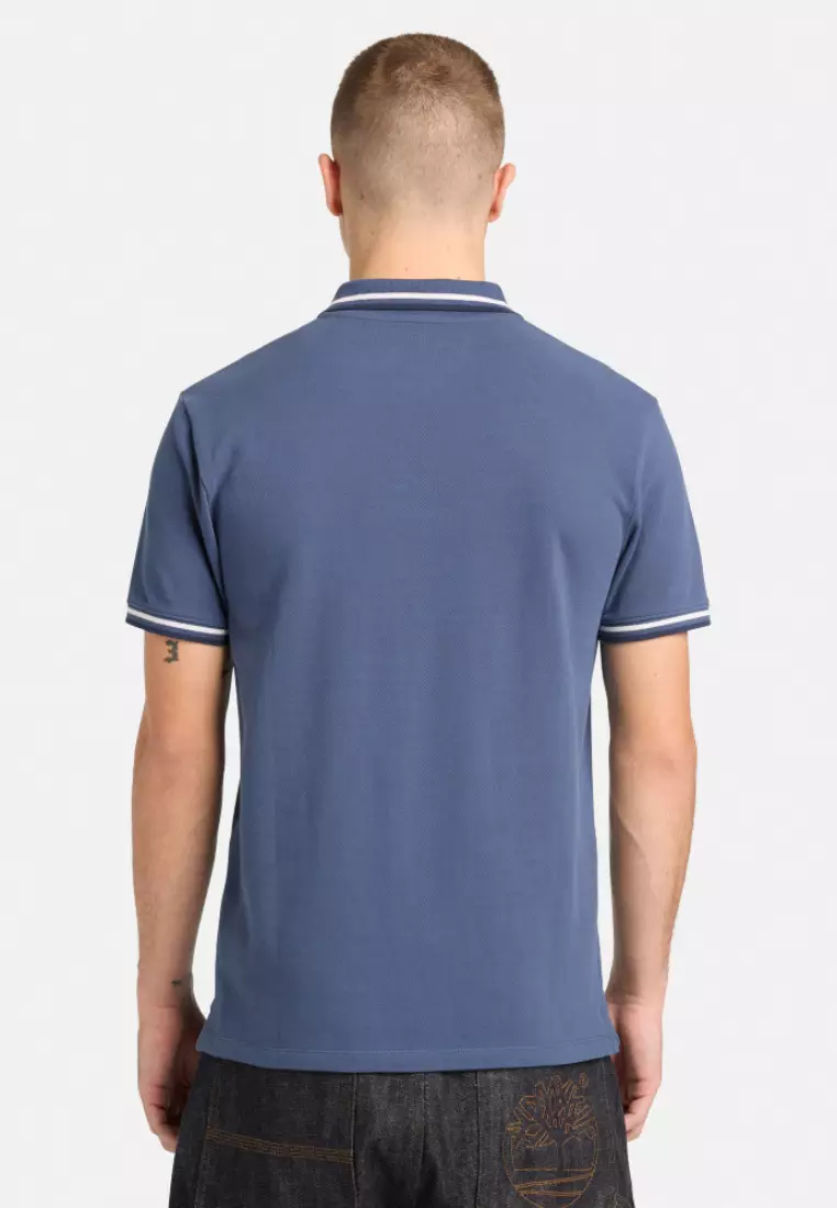 Men's Oyster River Tipped Short-Sleeve Polo