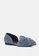 Rag & CO. blue Pointed toe knotted shoe 088EASH2337A5AGS_2