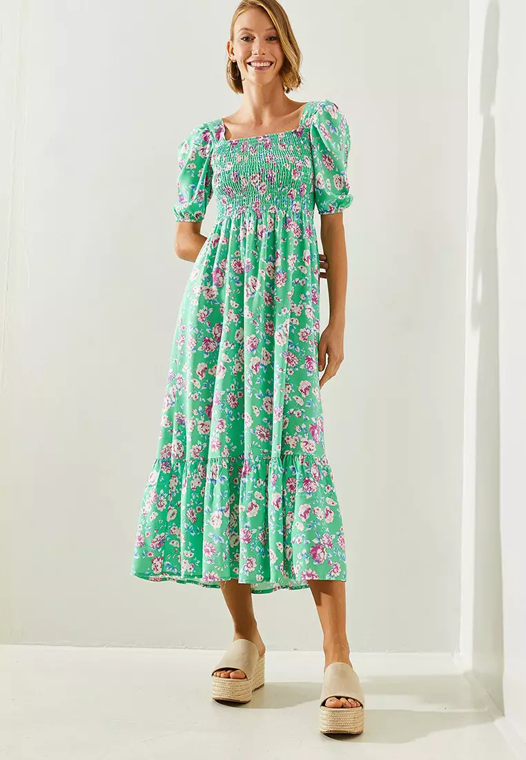 Women's Chest Gipel Watermelon Sleeve Viscose Dress