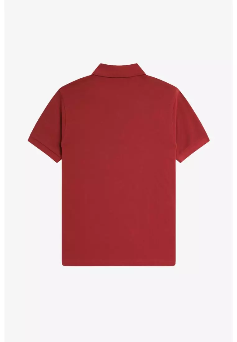 Fred Perry M6000 The Fred Perry Shirt (Burnt Red / Navy)