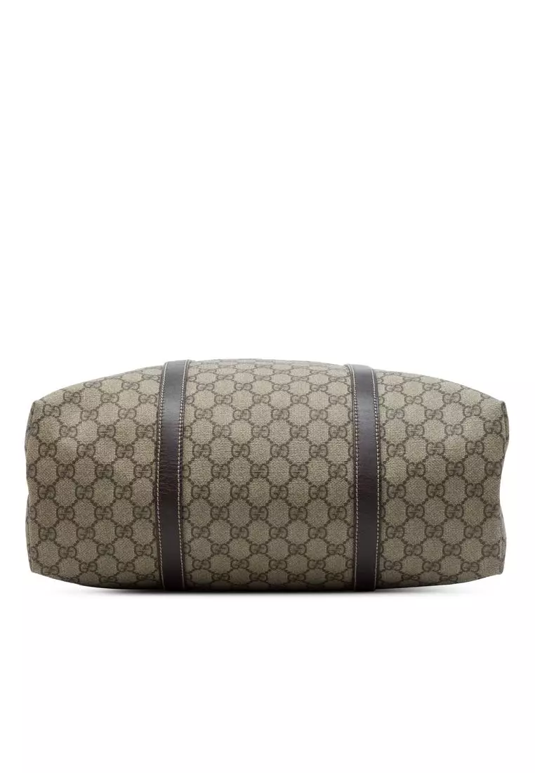 Pre-Loved Gucci Gg Supreme Joy Vertical Tote