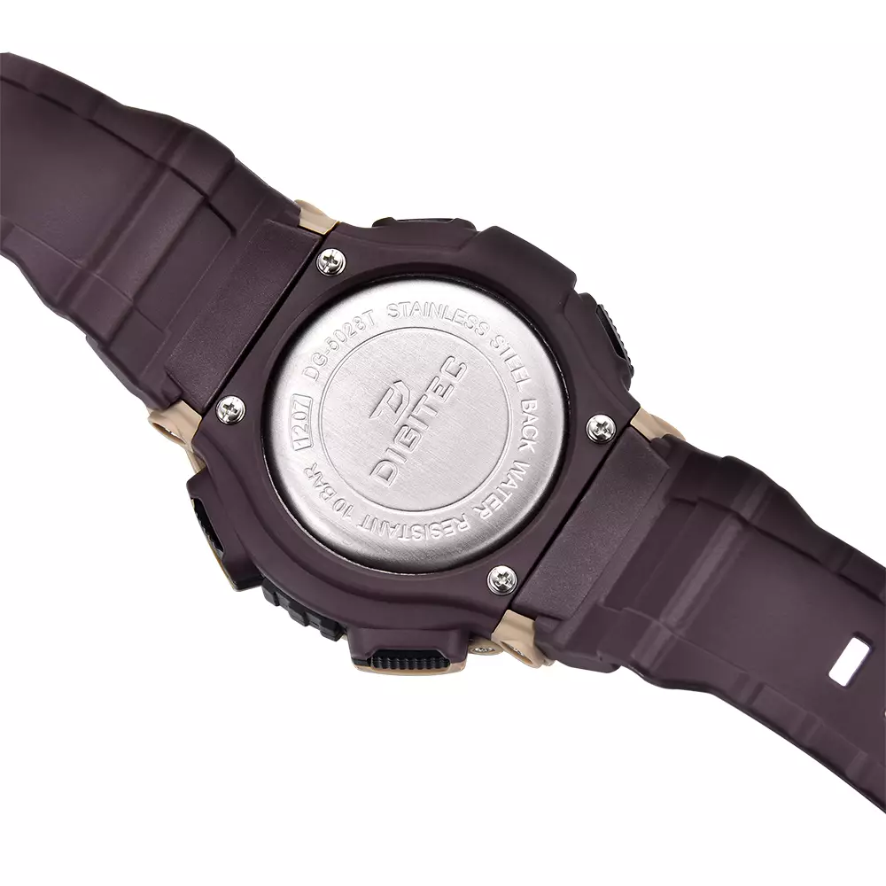 DIGITEC Jam Tangan Digital Pria DG-5028T Water Resist - BKRD4W Black