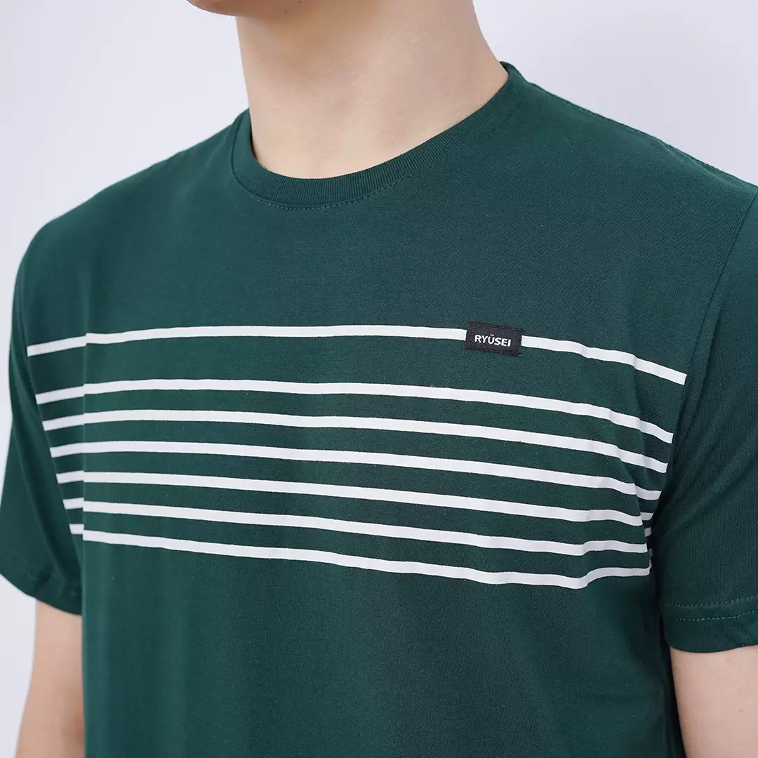 Ryusei Kaos Pria Hiroshi CMB Green