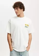 Licensed NYBG Vintage White/NYBG - Sunflowers