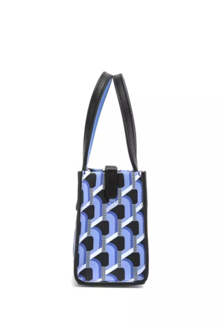 Jual ROSA.K Cabas Monogram Day Tote Blue Black SS Original