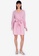 ZALORA BASICS pink Balloon Sleeve Dress with Tie 161DBAA2CBC38AGS_4