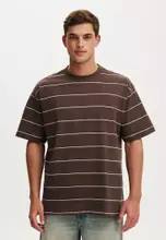Washed Chocolate/Corsage Stripe