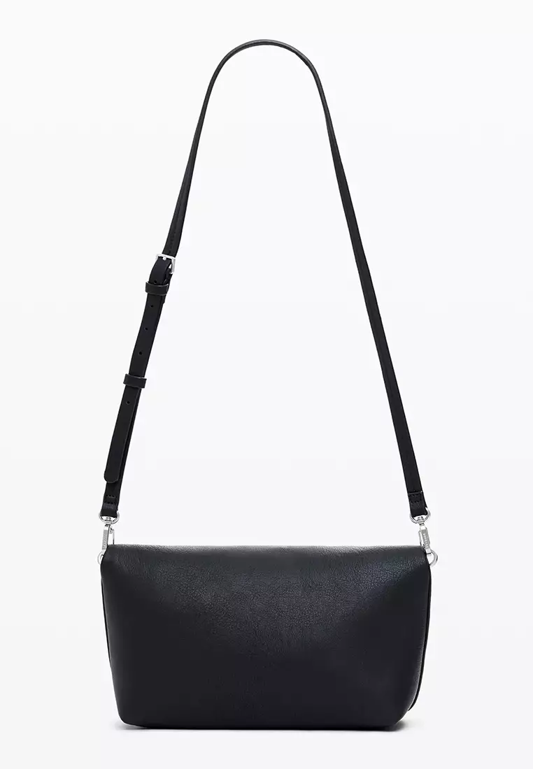 Medium 3D logo flap bag