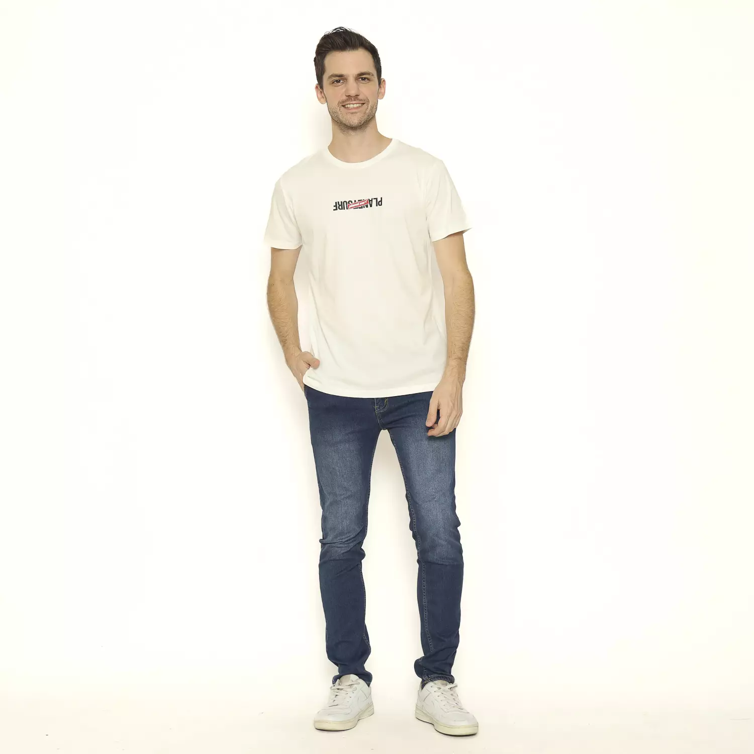 Planet Surf Clothing Kaos Lengan Pendek Pria Bunt Men Tee Planet Surf