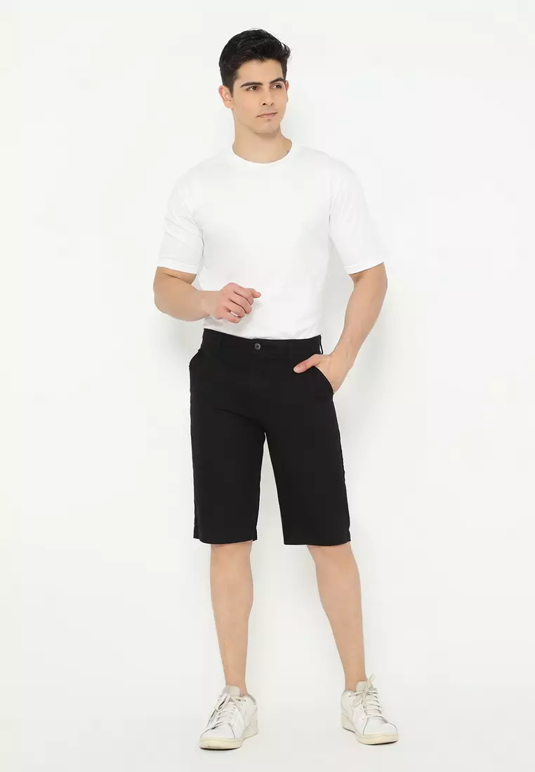 RBJ Celana Chino Pendek Cotton Premium Regular Fit Pria