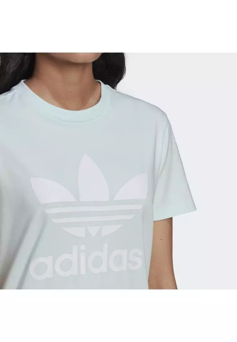 Adidas original trefoil shop t-shirt - white