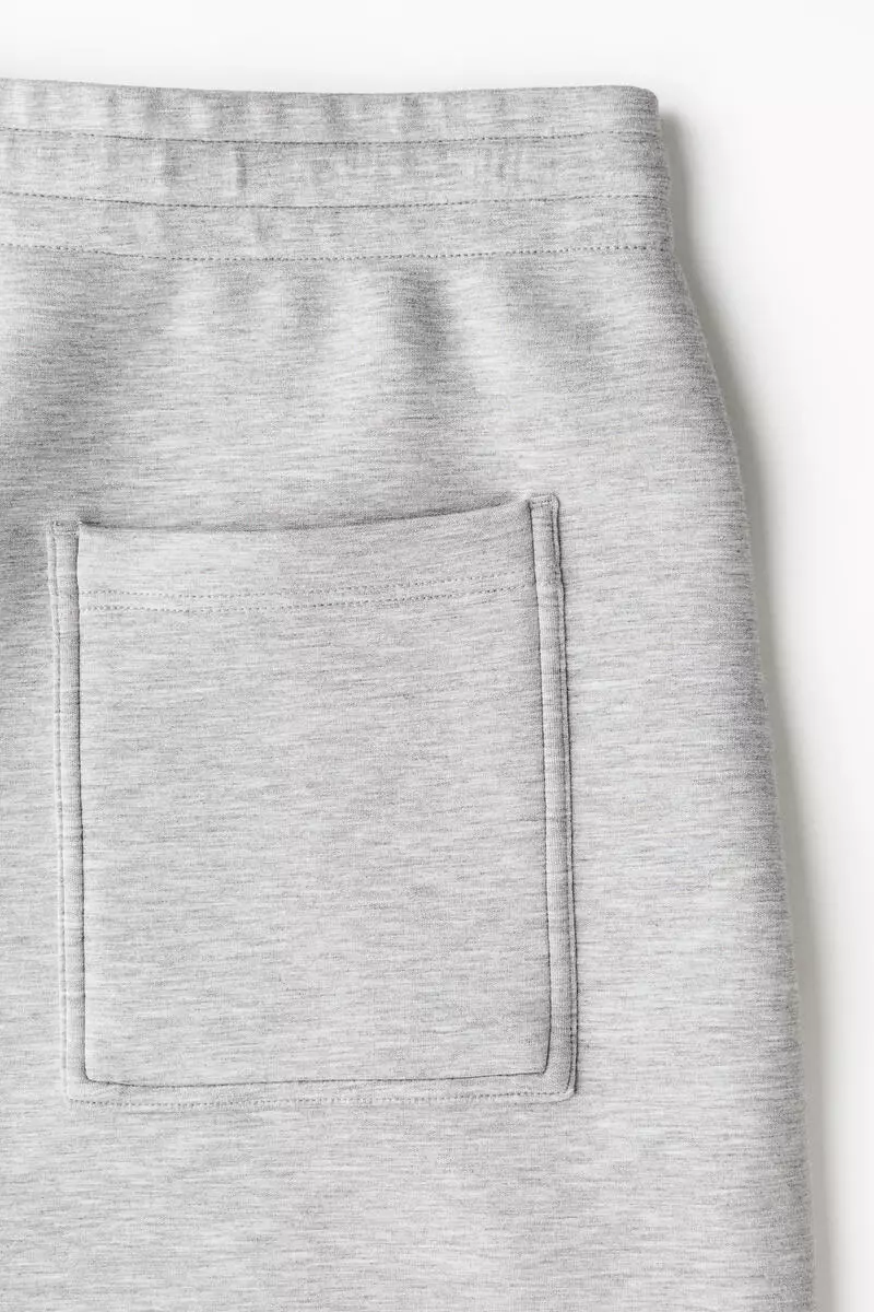 Relaxed Fit Scuba barrel joggers