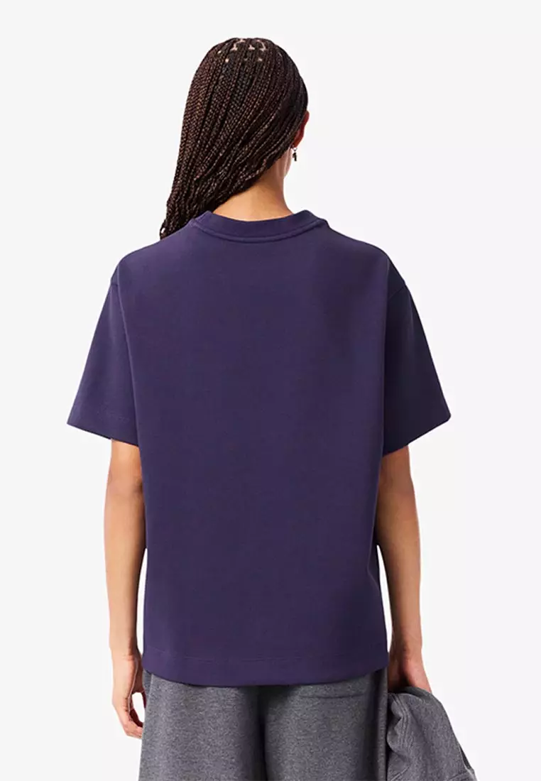 Oversized Double Face Piqué T-shirt