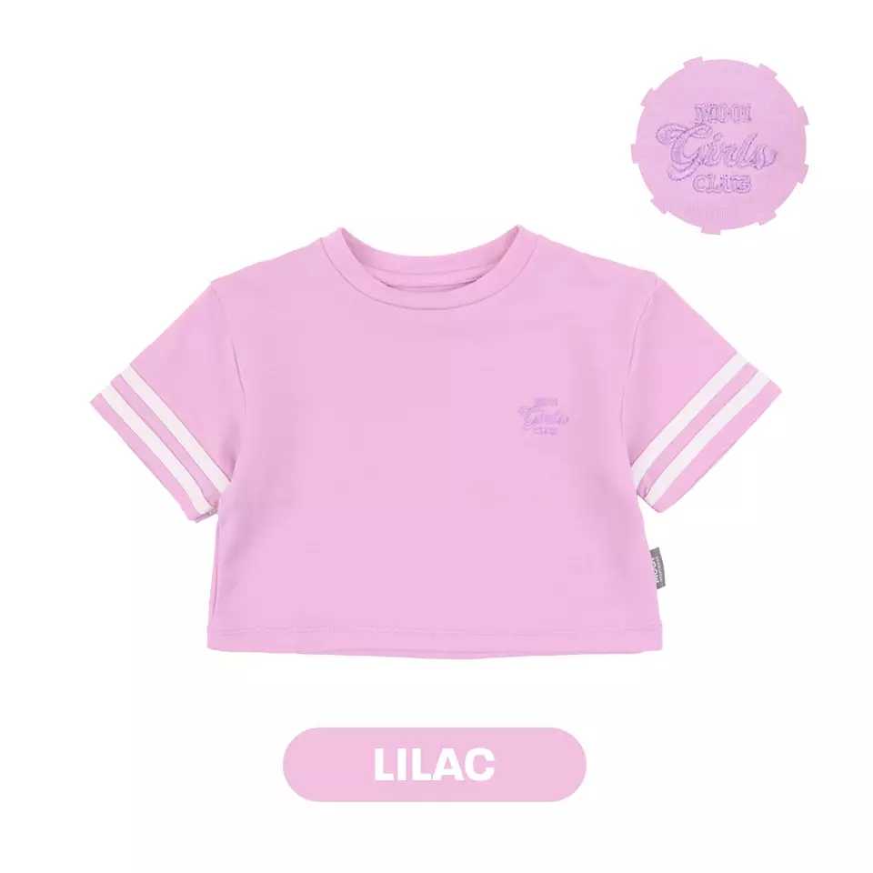 Mooi Kaos Anak Perempuan Gladys Top - Lilac