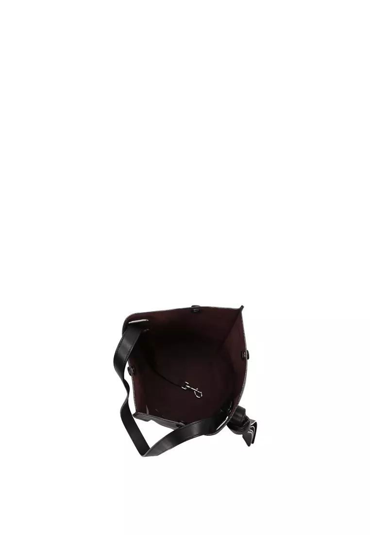 ORUKAMI Knot Bucket Bag Small - Black